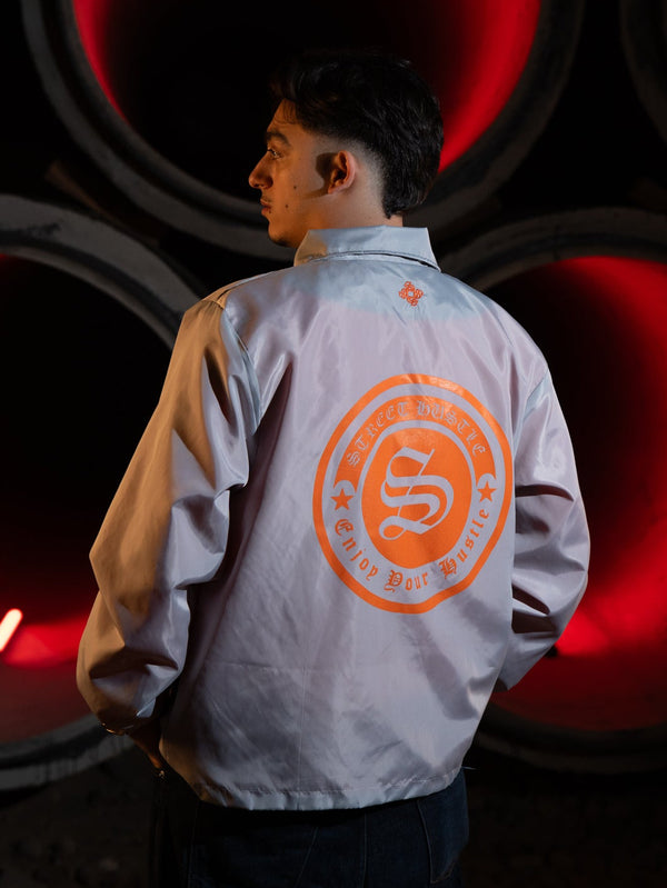Gray summer jacket