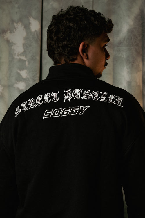 Black 1/4 zipper