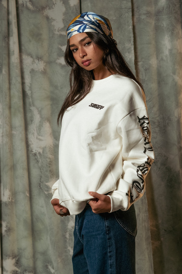 White street hustler crewneck ￼
