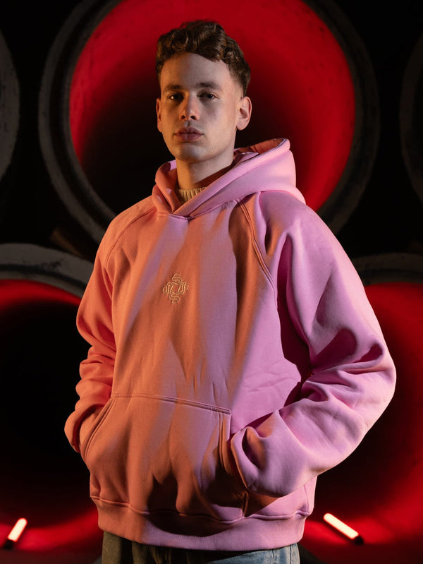 Pink hoodie