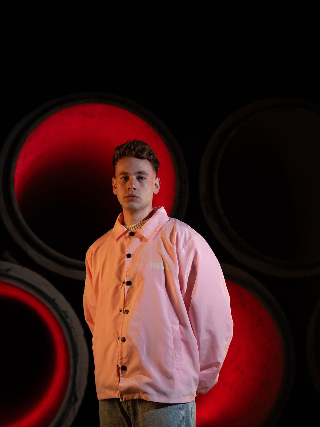 Pink summer jacket