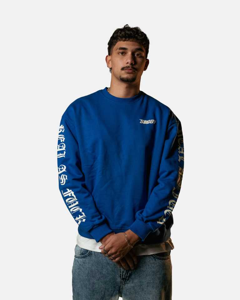 Blue Crewneck